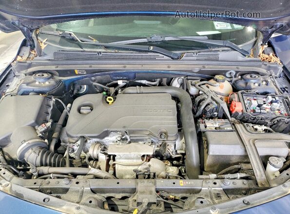 1G1ZD5ST2NF122971 2022 CHEVROLET MALIBU Blue Սալոնի հետևի տեսք