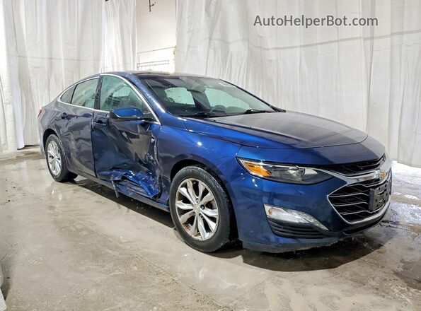 1G1ZD5ST2NF122971 2022 CHEVROLET MALIBU Blue Առջևի աջ