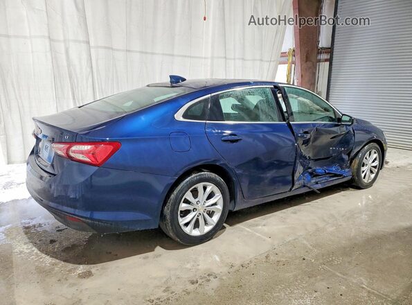 1G1ZD5ST2NF122971 2022 CHEVROLET MALIBU Blue Հետևի աջ