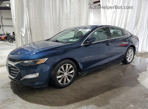 1G1ZD5ST2NF122971 2022 CHEVROLET MALIBU Blue VIN կոդի պիտակի տեսք