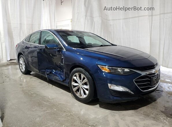 1G1ZD5ST2NF122971 2022 CHEVROLET MALIBU Blue 