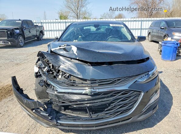 1G1ZD5ST2NF153699 2022 CHEVROLET MALIBU Black Widok z przodu