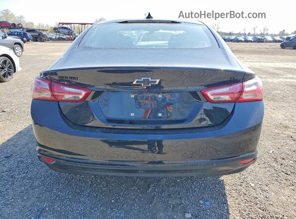 1G1ZD5ST2NF153699 2022 CHEVROLET MALIBU Black Widok z tyłu