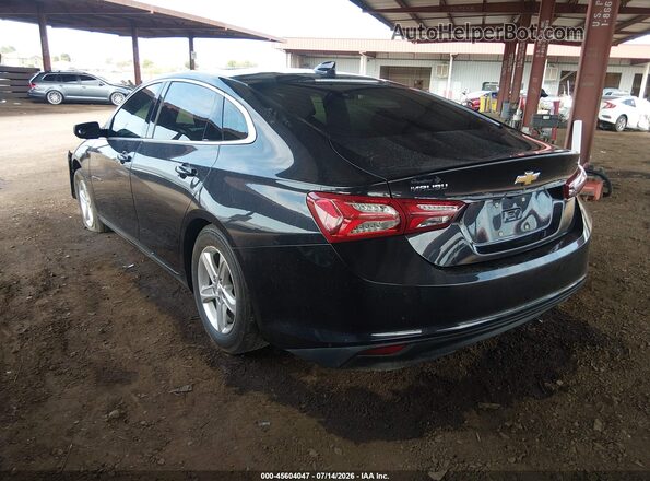 1G1ZD5ST2NF180689 2022 CHEVROLET MALIBU Gray Trasero izquierdo