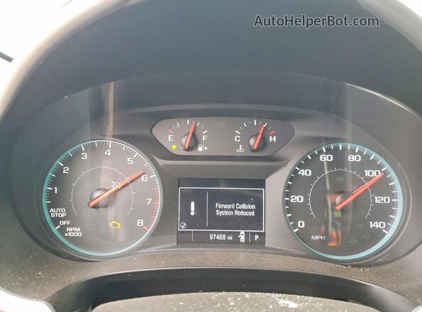 1G1ZD5ST2PF138882 2023 CHEVROLET MALIBU Синий Вид щитка приборов
