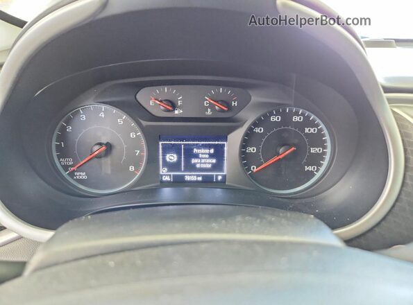 1G1ZD5ST2PF169517 2023 CHEVROLET MALIBU Белый Вид щитка приборов
