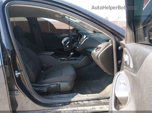 1G1ZD5ST2PF178962 2023 CHEVROLET MALIBU Черный Вид салона спереди