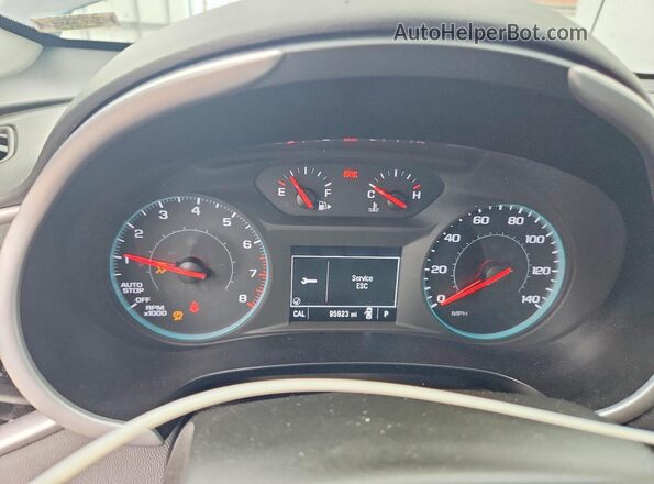 1G1ZD5ST2PF240053 2023 CHEVROLET MALIBU Charcoal ხელსაწყოთა პანელის ხედი