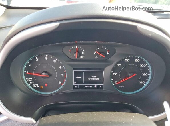 1G1ZD5ST2PF243339 2023 CHEVROLET MALIBU Угольный Вид щитка приборов