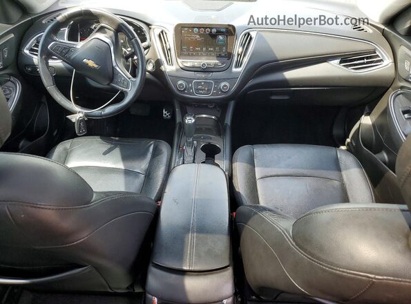 1G1ZD5ST3JF111990 2018 CHEVROLET MALIBU Charcoal Առջևի վահանակի տեսք