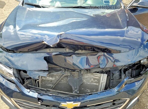 1G1ZD5ST3JF116364 2018 CHEVROLET MALIBU Blue უკანა სალონის ხედი