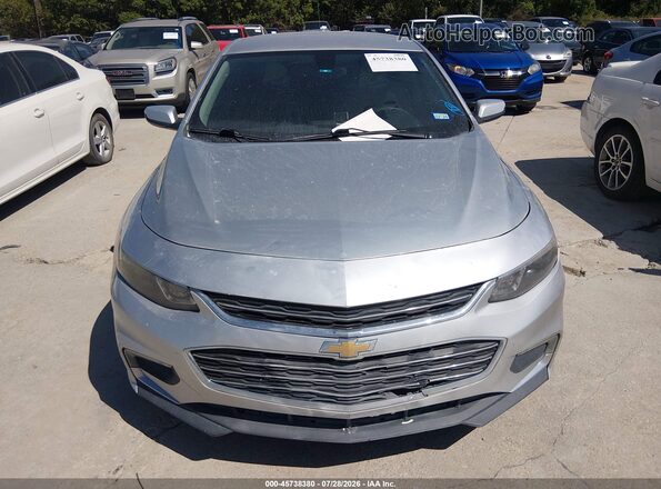 1G1ZD5ST3JF138655 2018 CHEVROLET MALIBU Gray Front view