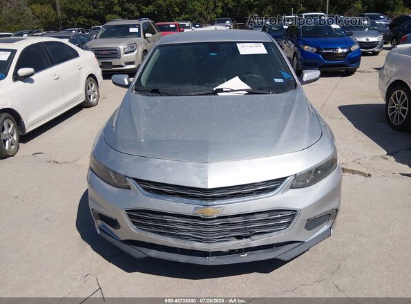 1G1ZD5ST3JF138655 2018 CHEVROLET MALIBU Gray Instrument cluster view