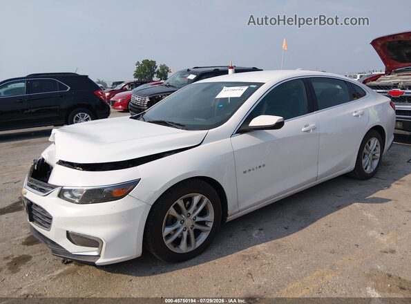 1G1ZD5ST3JF139871 2018 CHEVROLET MALIBU White Front left
