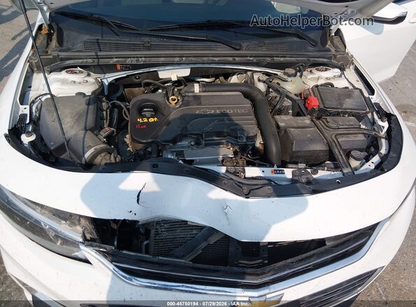 1G1ZD5ST3JF139871 2018 CHEVROLET MALIBU White Rear view