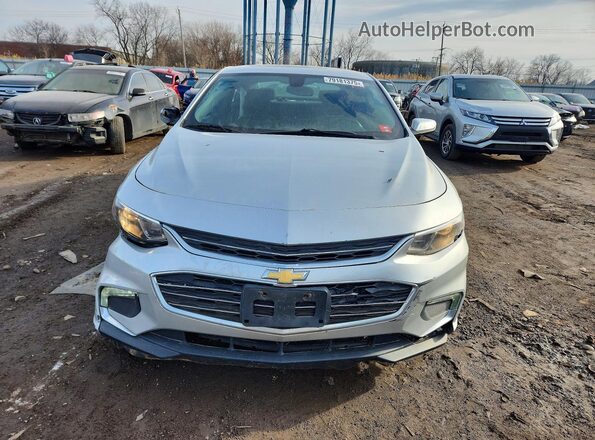 1G1ZD5ST3JF141863 2018 CHEVROLET MALIBU Серебряный Вид спереди