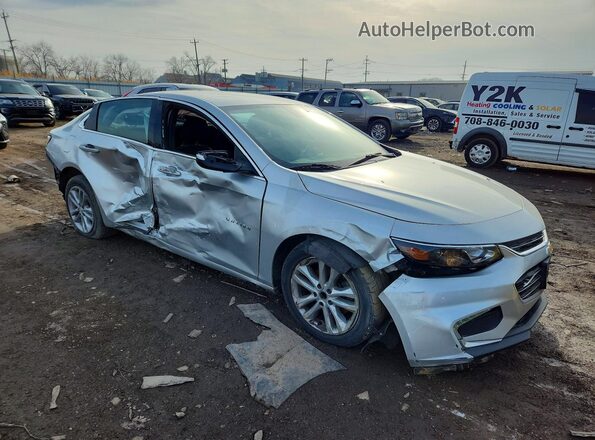 1G1ZD5ST3JF141863 2018 CHEVROLET MALIBU Серебряный Передняя правая четверть