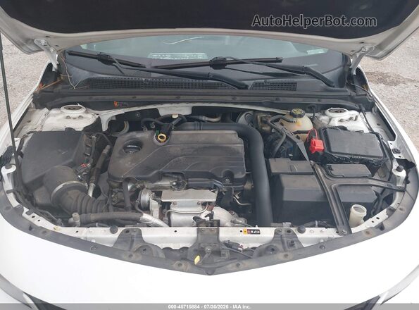 1G1ZD5ST3JF143693 2018 CHEVROLET MALIBU Белый Вид сзади