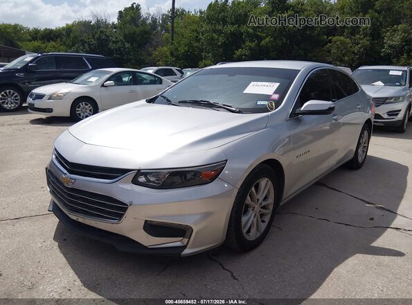 1G1ZD5ST3JF148960 2018 CHEVROLET MALIBU Gray Передня ліва чверть