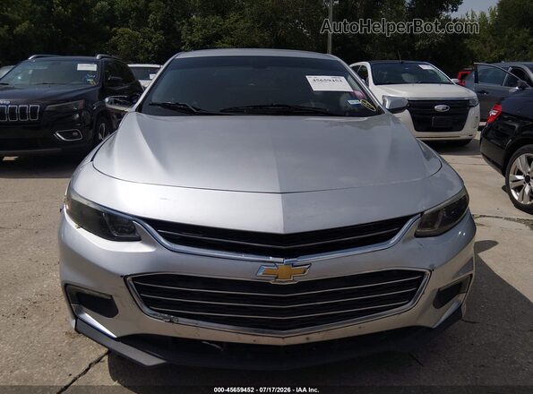 1G1ZD5ST3JF148960 2018 CHEVROLET MALIBU Gray Вид щитка приладів