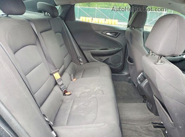 1G1ZD5ST3JF169467 2018 CHEVROLET MALIBU Black Rear seats view