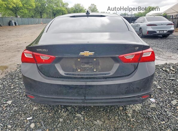 1G1ZD5ST3JF169467 2018 CHEVROLET MALIBU Black Rear view