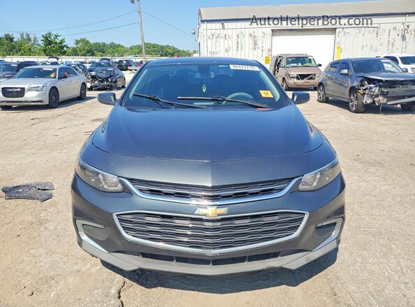 1G1ZD5ST3JF178265 2018 CHEVROLET MALIBU Gray Widok z przodu