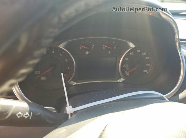 1G1ZD5ST3JF178265 2018 CHEVROLET MALIBU Gray Widok zestawu wskaźników