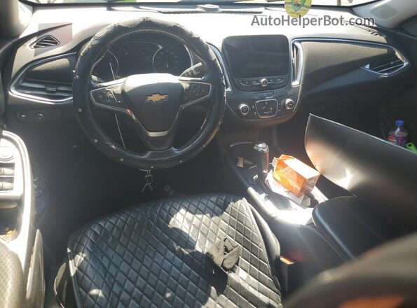 1G1ZD5ST3JF178265 2018 CHEVROLET MALIBU Gray Widok deski rozdzielczej