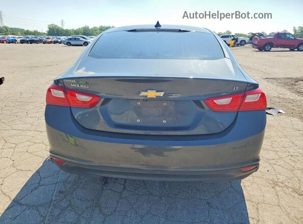 1G1ZD5ST3JF178265 2018 CHEVROLET MALIBU Gray Widok z tyłu