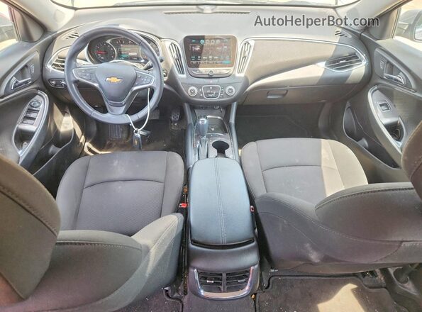 1G1ZD5ST3JF183305 2018 CHEVROLET MALIBU Серый Вид панели приборов