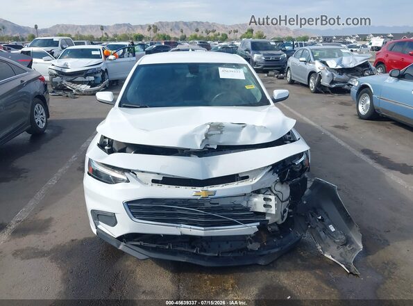 1G1ZD5ST3JF189279 2018 CHEVROLET MALIBU White Instrument cluster view