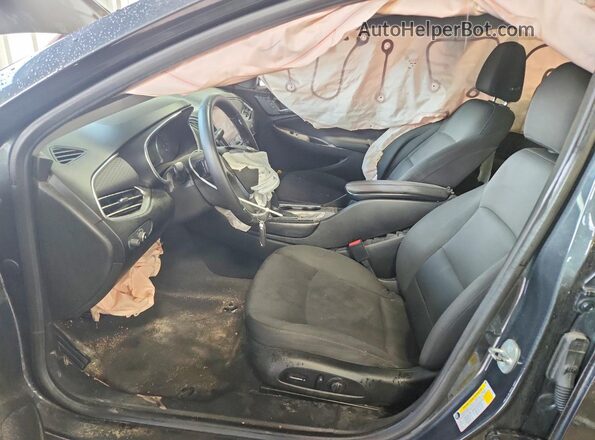 1G1ZD5ST3JF199956 2018 CHEVROLET MALIBU Gray Widok wnętrza z przodu