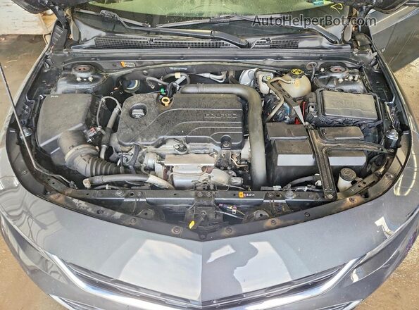 1G1ZD5ST3JF199956 2018 CHEVROLET MALIBU Gray Widok wnętrza z tyłu