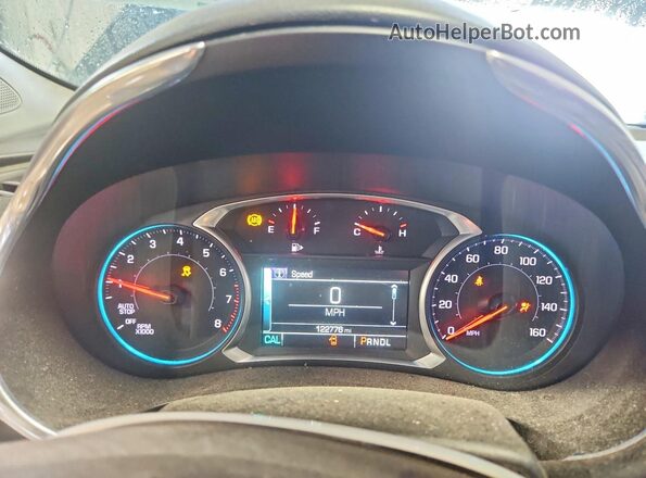 1G1ZD5ST3JF199956 2018 CHEVROLET MALIBU Gray Widok zestawu wskaźników