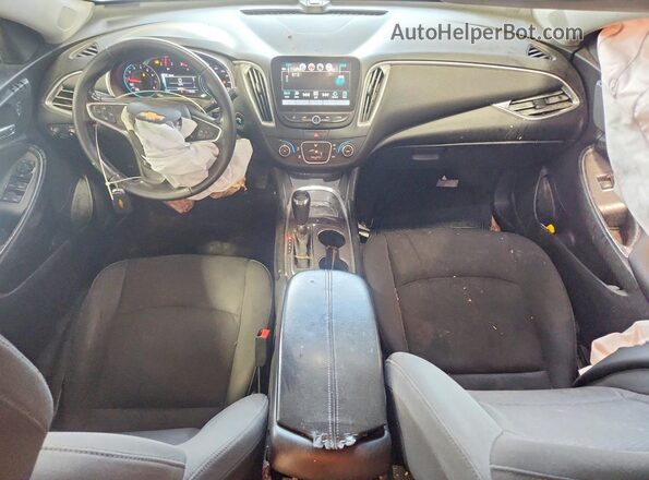 1G1ZD5ST3JF199956 2018 CHEVROLET MALIBU Gray Widok deski rozdzielczej