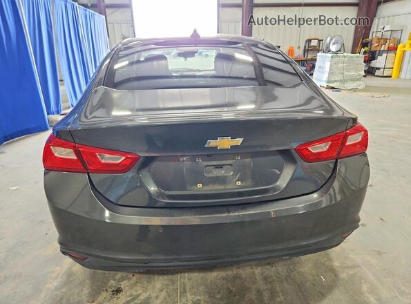 1G1ZD5ST3JF214617 2018 CHEVROLET MALIBU Gray Widok z tyłu