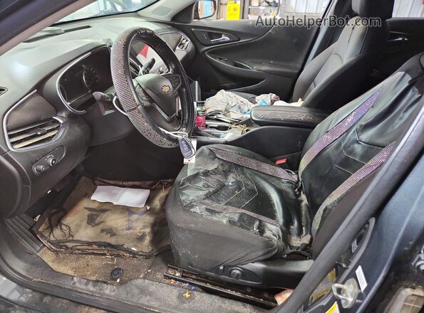 1G1ZD5ST3JF214617 2018 CHEVROLET MALIBU Gray Widok wnętrza z przodu