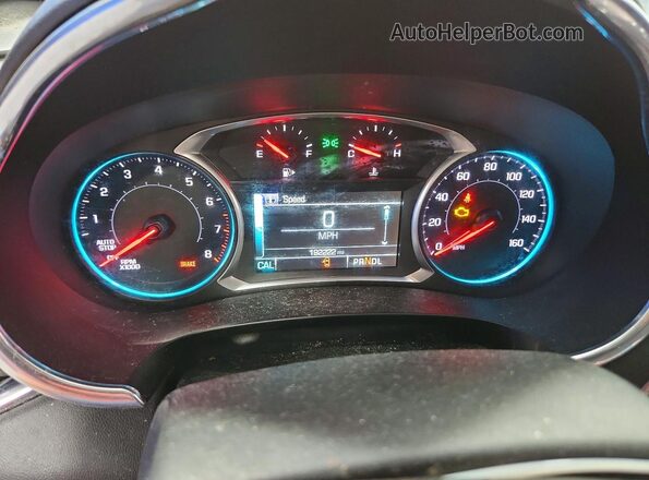 1G1ZD5ST3JF214617 2018 CHEVROLET MALIBU Gray Widok zestawu wskaźników
