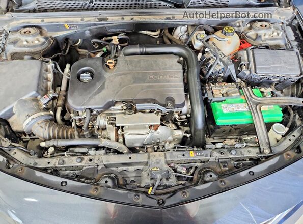 1G1ZD5ST3JF214617 2018 CHEVROLET MALIBU Gray Widok wnętrza z tyłu