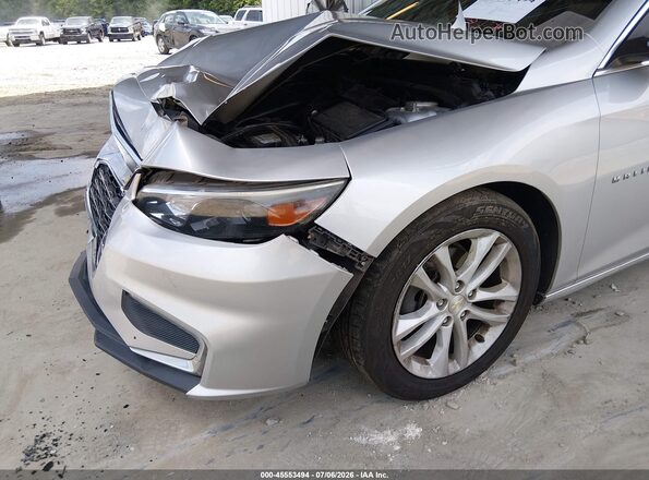 1G1ZD5ST3JF225228 2018 CHEVROLET MALIBU Gray Вид спереду
