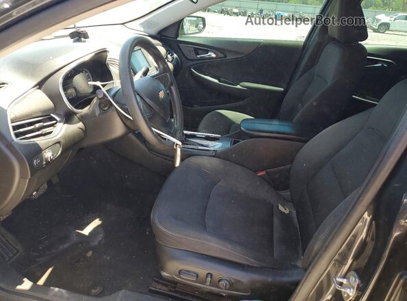 1G1ZD5ST3JF238075 2018 CHEVROLET MALIBU Gray წინა სალონის ხედი