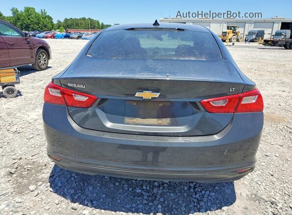 1G1ZD5ST3JF238075 2018 CHEVROLET MALIBU Gray უკანა ხედი