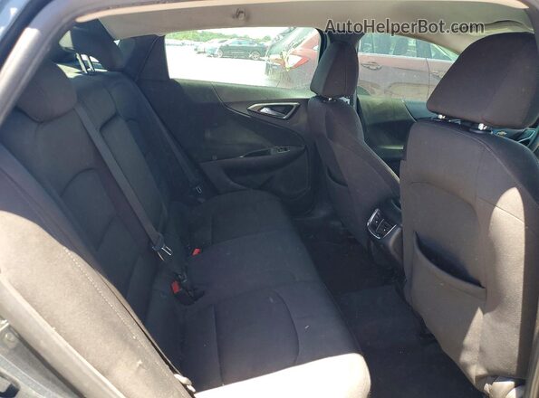 1G1ZD5ST3JF238075 2018 CHEVROLET MALIBU Gray უკანა სავარძლების ხედი