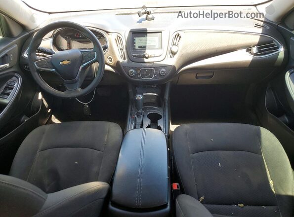 1G1ZD5ST3JF238075 2018 CHEVROLET MALIBU Gray წინა პანელის ხედი