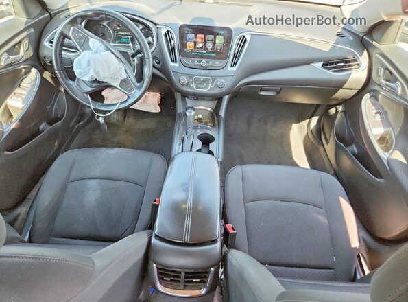 1G1ZD5ST3JF239971 2018 CHEVROLET MALIBU Черный Вид панели приборов