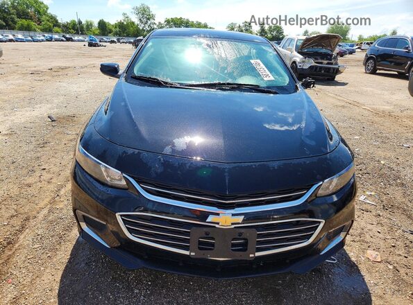 1G1ZD5ST3JF239971 2018 CHEVROLET MALIBU Черный Вид спереди