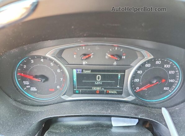 1G1ZD5ST3JF239971 2018 CHEVROLET MALIBU Черный Вид щитка приборов