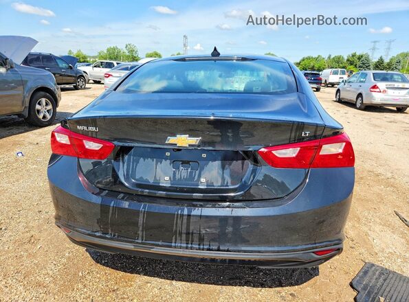 1G1ZD5ST3JF239971 2018 CHEVROLET MALIBU Черный Вид сзади