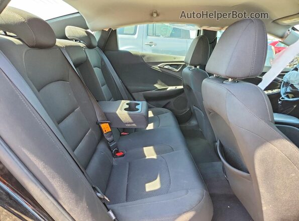 1G1ZD5ST3JF239971 2018 CHEVROLET MALIBU Черный Вид задних сидений